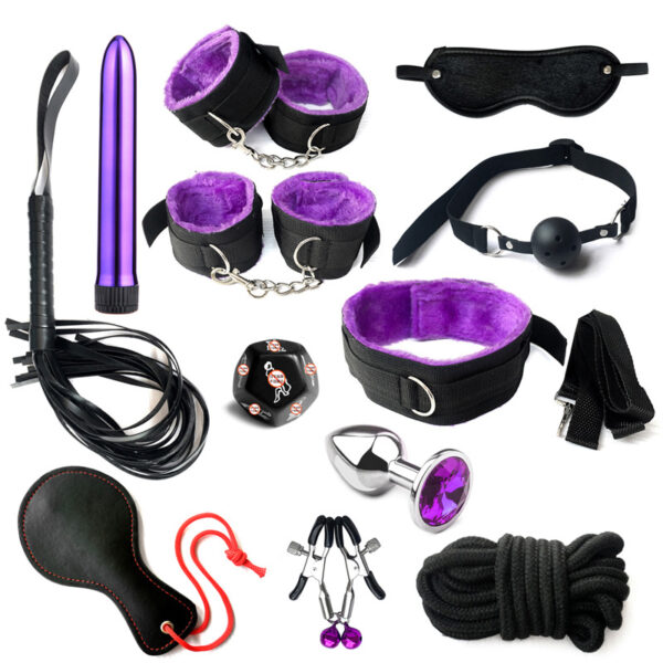 12Pcs Couples BDSM Bondage Kit