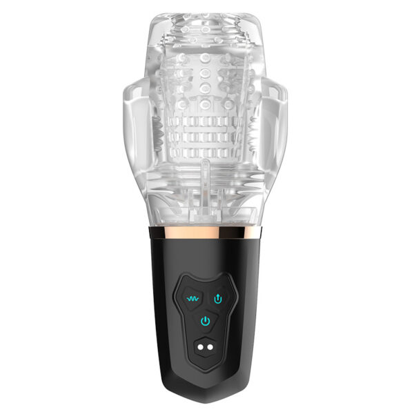 Intelligent Hands-Free Male Masturbator with Suction & Vibration