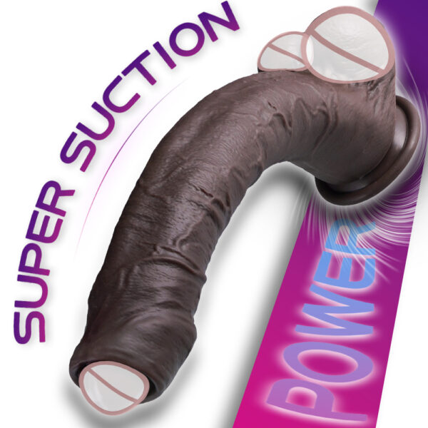 Wholesale Soft Silicone Realistic Big Manual Dildo for Women