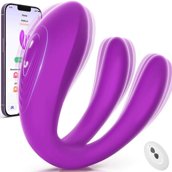 APP Remote Control G-Spot Clitoral Stimulator Wearable Panties Flapping Vibrator for Women Couples