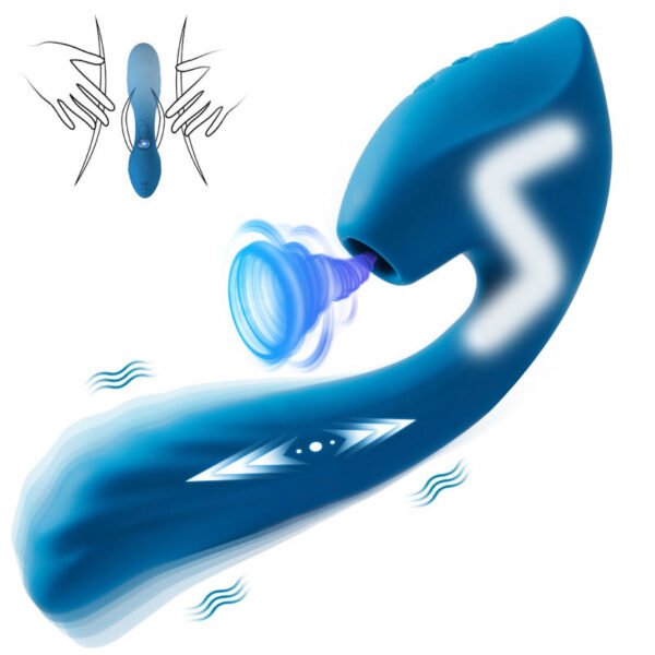 3-in-1 Silicone Vibrating Panties Vibrator G-Spot Clitoris Stimulator Wearable Vibrator Adult Sex Toys for Women