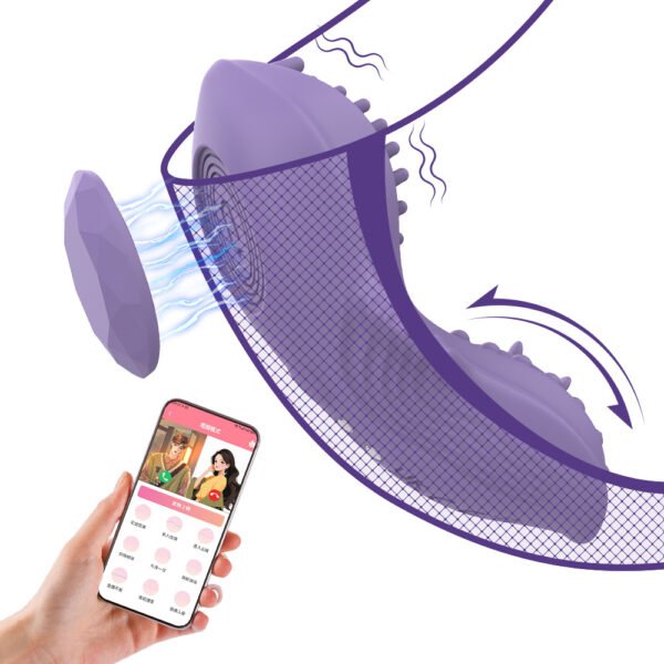Long Distance APP Control Vibrating Massager Dual Stimulation G Spot Clitoris Stimulator Wearable Vibrator