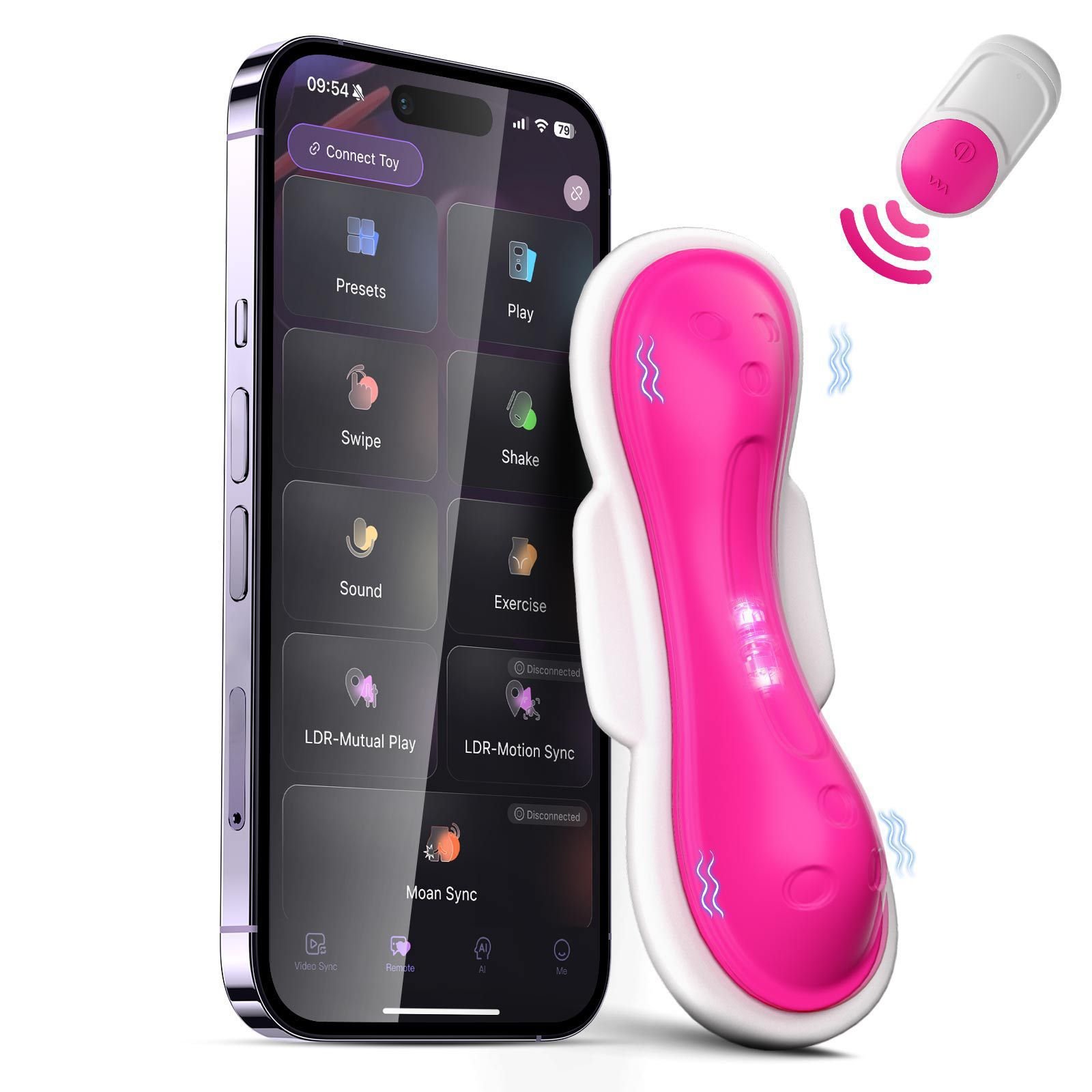 Wearable Panty Vibrator Smart APP Control G Spot Clitoris Stimulation Massager Love Egg Vibrator Sex Toys for Women