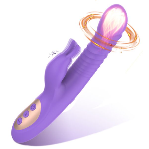 Waterproof Silicone Bunny Rabbit Vibrator Orgasm Realistic G Spot Stimulator Vibrator