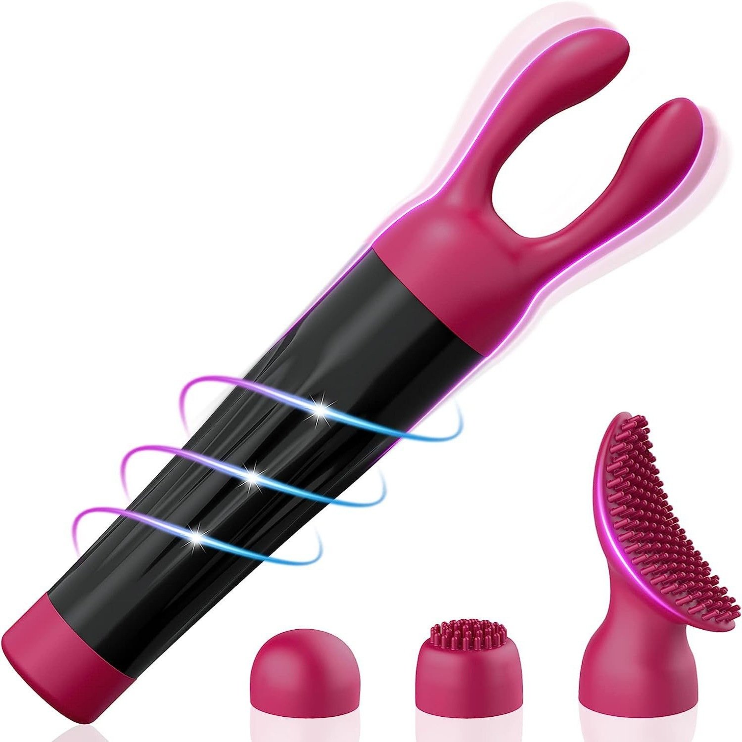 10 Speeds 4 in 1 Mini Bullet Vibrator Powerful Vibrating G Spot Clitoris Stimulation Massager Mini Vibrators Sex Toys for Women