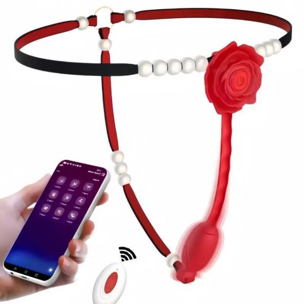 Wireless Remote App Controlled G-Spot Panty Vibrator Clitoral Stimulator Wearable Underwear Panties Vibrator for Women