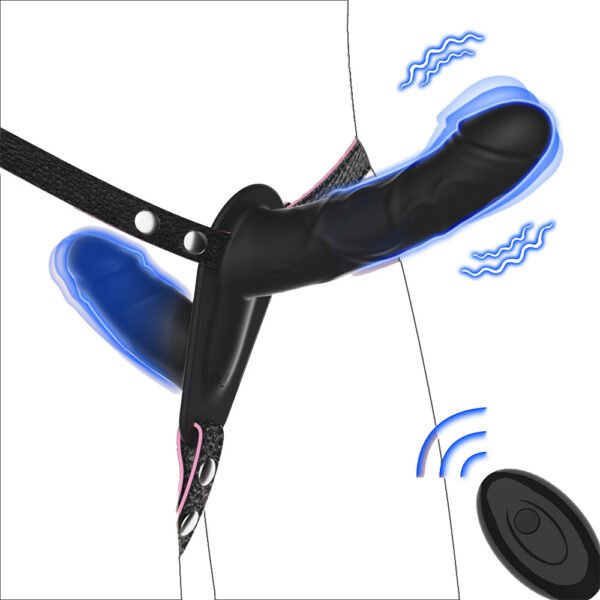 Soft Silicone Wearable Realistic Penis G Spot Massager Harness Belt Panties Big Dildos Vibrator for Women and Men