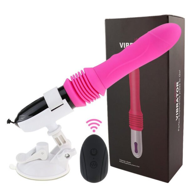 Adjustable Speeds Sex Dildo Machine Silicone Female Masturbation Bedroom Thrusting Heating Automatic Electric Sex Machine for Women