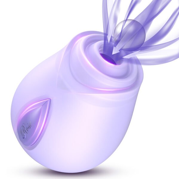Powerful Rose-Shaped Mini Sucking Vibrator G-Spot Clitoris Stimulation Nipple Vaginal Massager Rose Vibrator for Woman