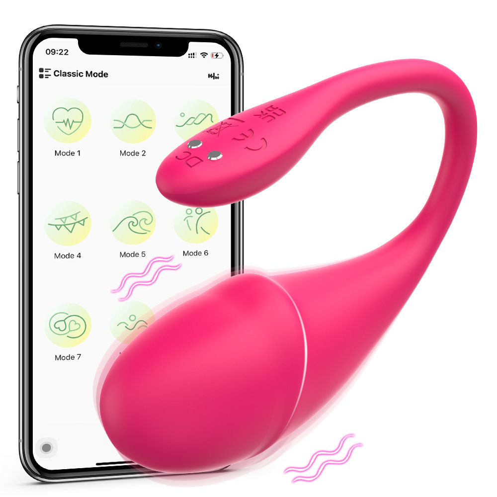 Long Distance Smart App Controlled Vibrating Egg Mini Intimate Massager G Spot Vaginal Stimulation Jump Egg Vibrator