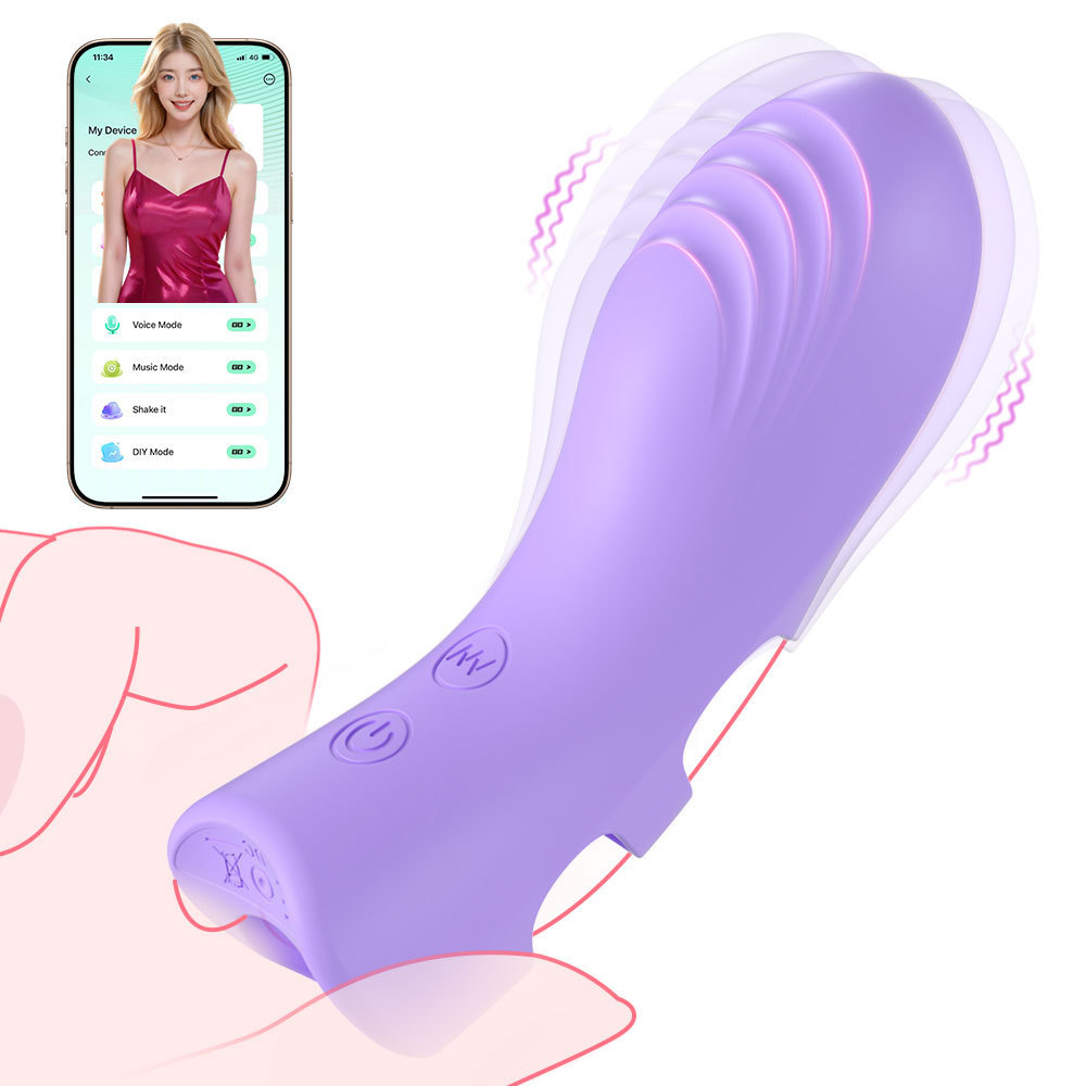 9 Frequencies USB Rechargeable Waterproof Finger Vibrator G-Spot Clitoris Stimulator Finger Sleeve Personal Intimate Massager