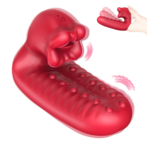 Wholesale Silicone Mini Finger Sleeve Vibrator G Spot Panty Vibrator Female Masturbation Intimate Massager