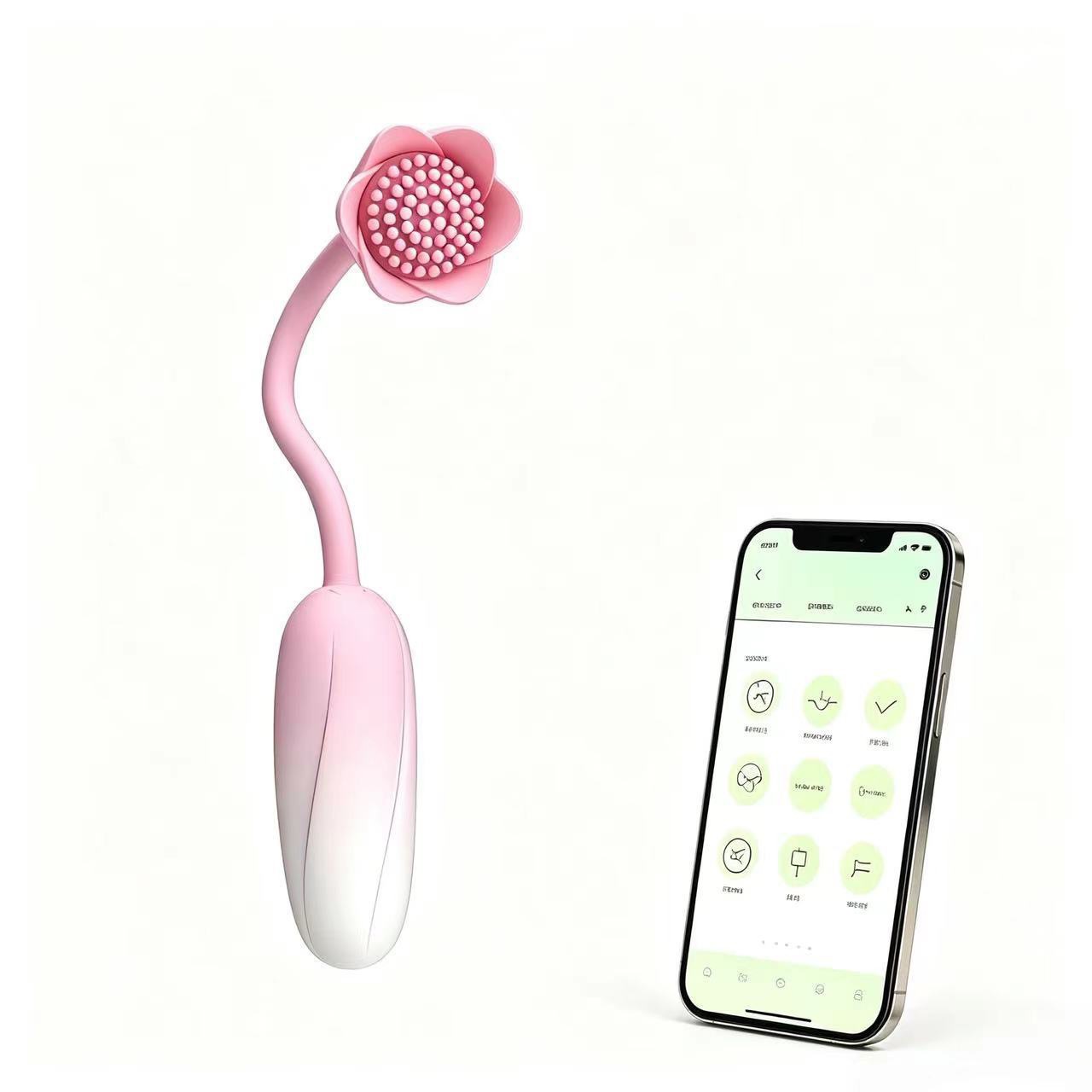 Waterproof Newly Design App Controlled Vibrating Egg Kegel Ball G-spot Massager Jumping Egg Rechargeable Intimate Massager
