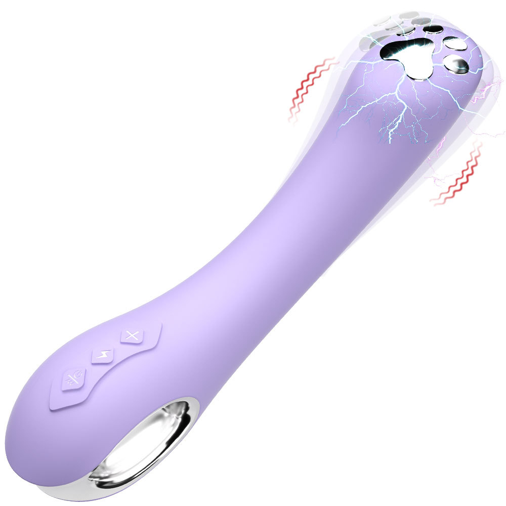 USB Rechargeable Body Wellness Wand Vibrator AV Stick Woman G-Spot Clitoral Stimulator Personal Body Massager