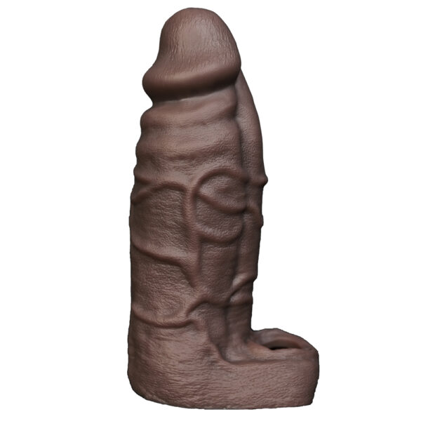 Realistic Soft Silicone Dildo Covers for Men Huge Penis Condoms Delay Ejaculation Extender Sleeve Sex Toys