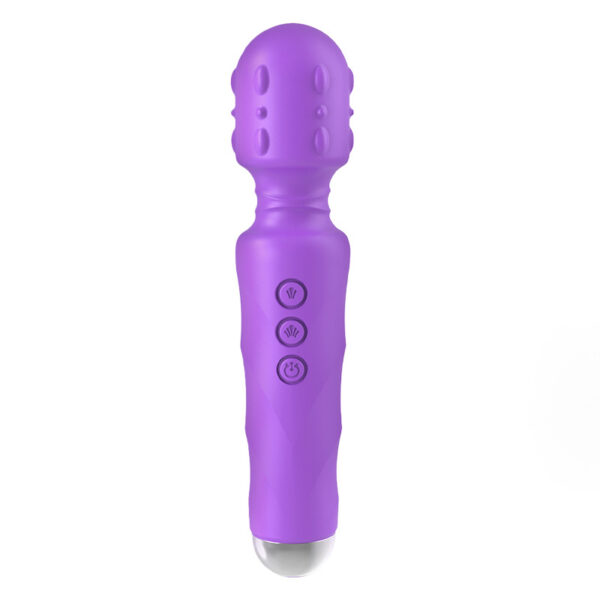20 Frequency Modes AV Vibrator Wand Massager Silicone Handheld Wellness Tool Personal Body Massager Women Sex Toys