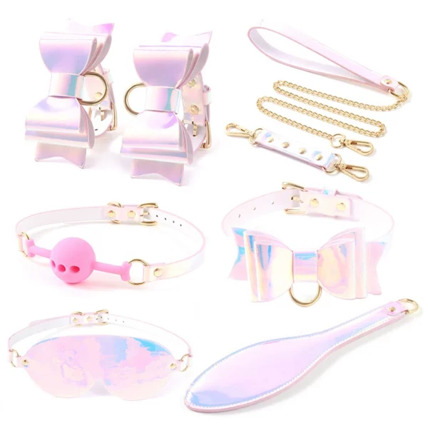 High Quality Adjustable Sex Handcuffs BDSM Bondage Gear Wrist Ankle Cuffs BDSM Bondage Kit Restraints Adult Games Play SM Toys